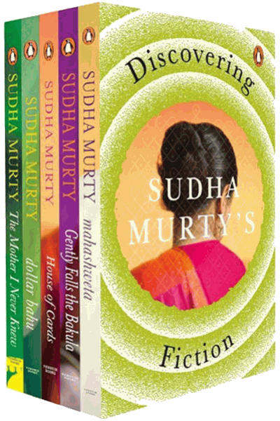 Discovering Sudha Murty’s Fiction (Set of 5 Books)