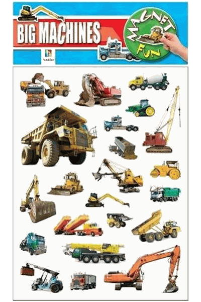 Magnet Fun : Big Machines