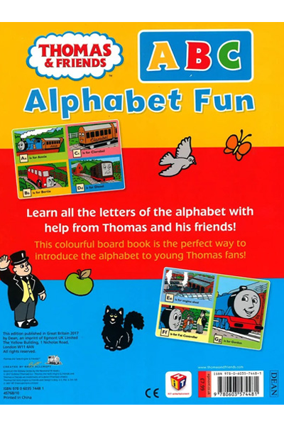 Thomas And Friends : ABC Alphabet Fun - Board Book image 2