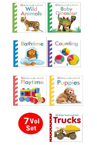 Baby Touch & Feel Board Books (Set of 7 Board Books)
