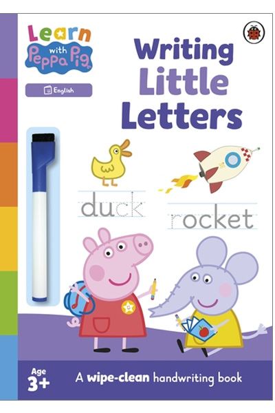 Learn with Peppa Pig: Writing Little Letters - A Wipe-Clean Handwriting Book image 2