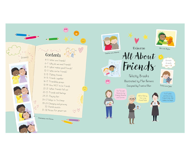 Usborne: All About Friends image 3