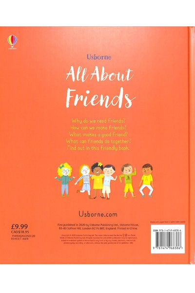 Usborne: All About Friends image 2