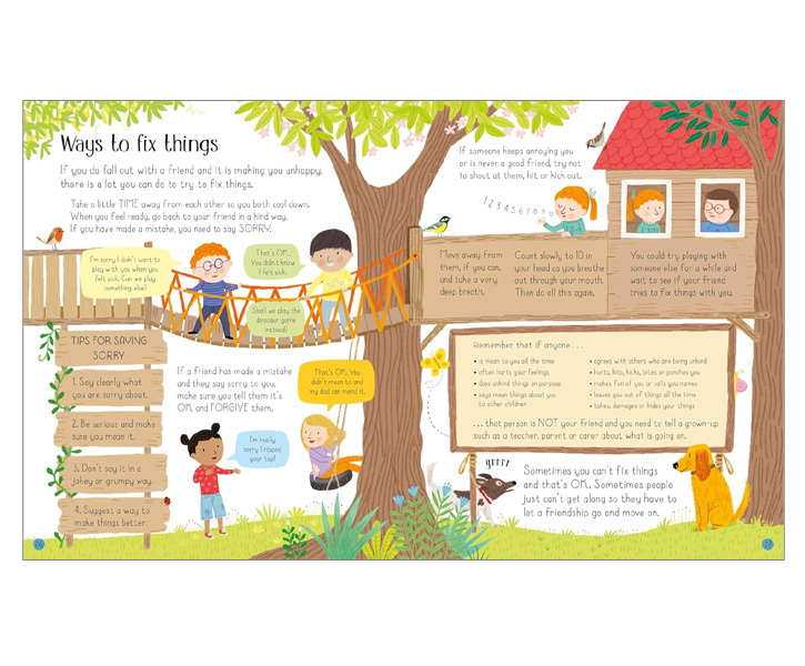 Usborne: All About Friends image 5
