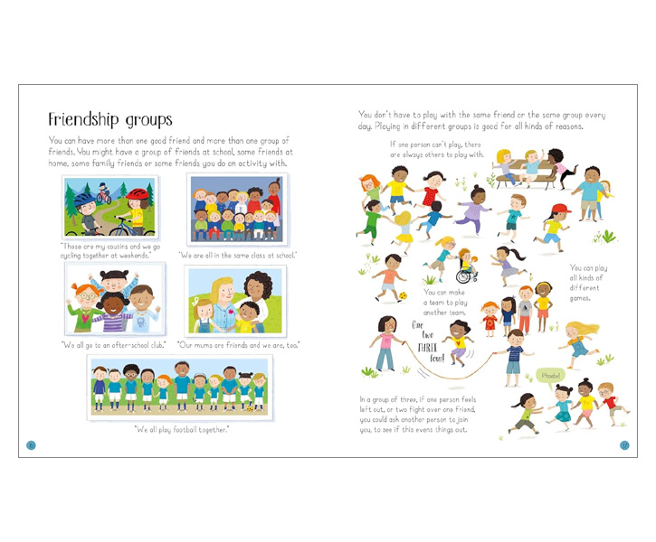 Usborne: All About Friends image 4