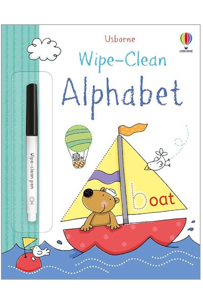 Usborne: Wipe-Clean Alphabet
