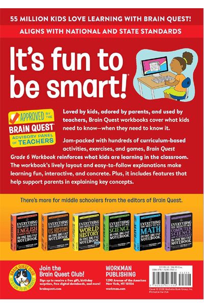 Brain Quest Workbook:6th Grade (11-12) image 2