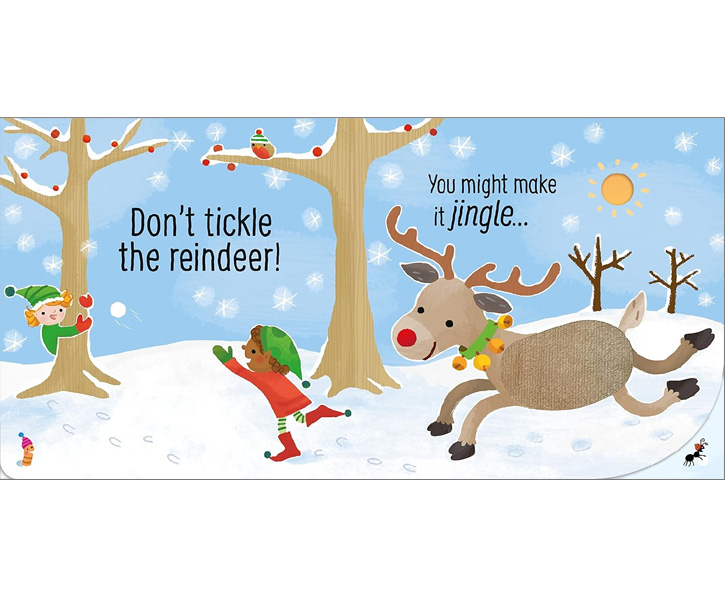 Don't Tickle The Reindeer! (Board Book) image 3