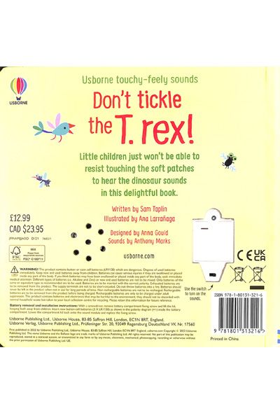 Don't Tickle T Rex! (Board Book) image 2
