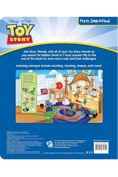 First Look & Find: Disney Pixar Toy Story (Board Book) image 2