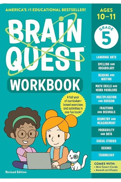 Brain Quest Workbook:5th Grade (10-11)