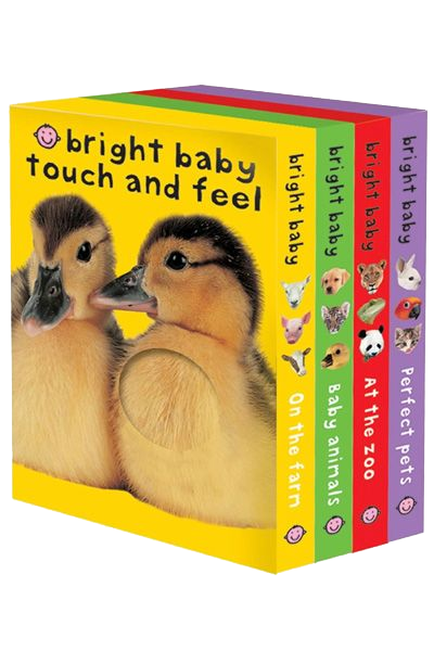 Bright Baby Touch & Feel (Set Of 4 Board Books)