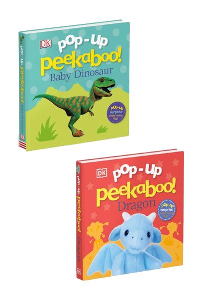 DK: Pop Up Peekaboo (Set Of 2 Board Books)