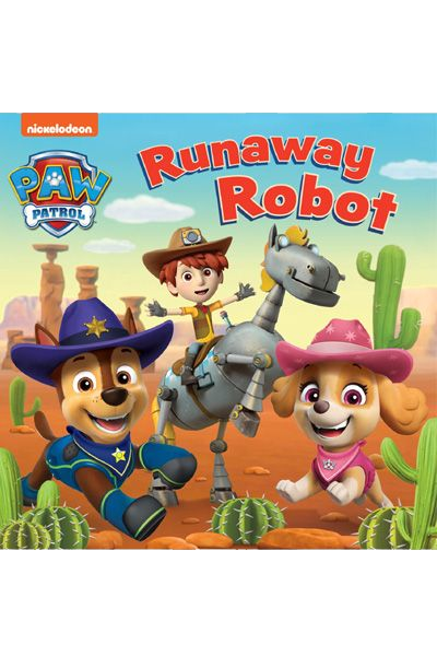 Paw Patrol Runaway Robot Board Book