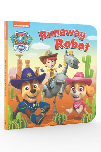 Paw Patrol Runaway Robot Board Book image 2