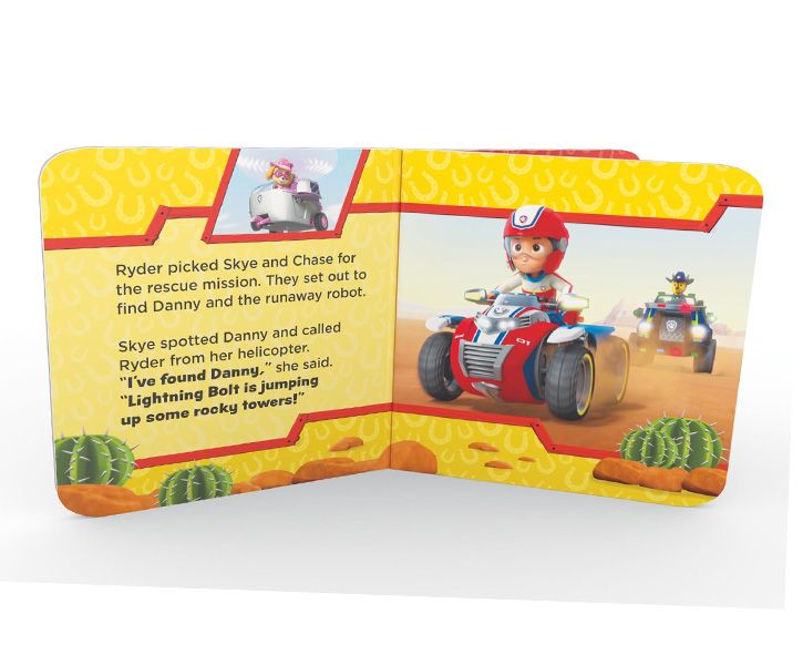 Paw Patrol Runaway Robot Board Book image 3