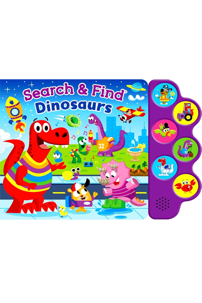 Search & Find:Dinosaurs (Stk)
