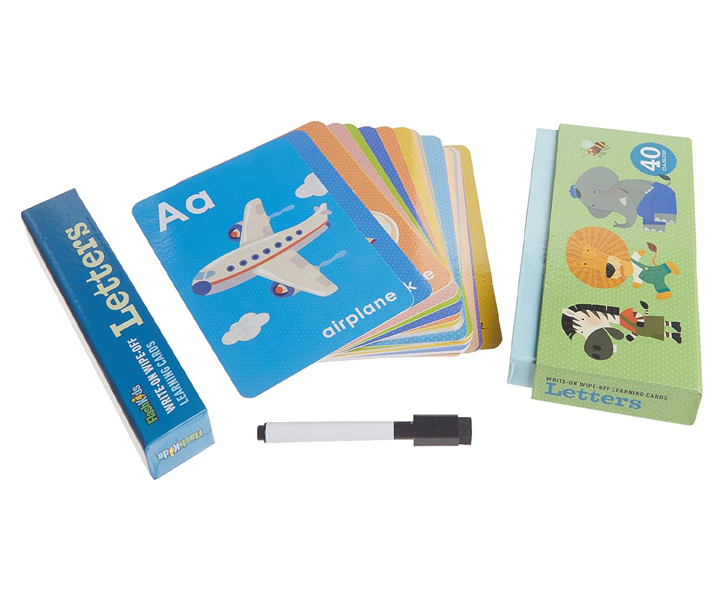 Write-On Wipe Off Learning Cards:Letter image 3