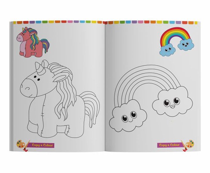 W:Simi:My Giant Pink Colouring Book image 4