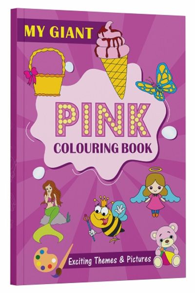W:Simi:My Giant Pink Colouring Book image 2