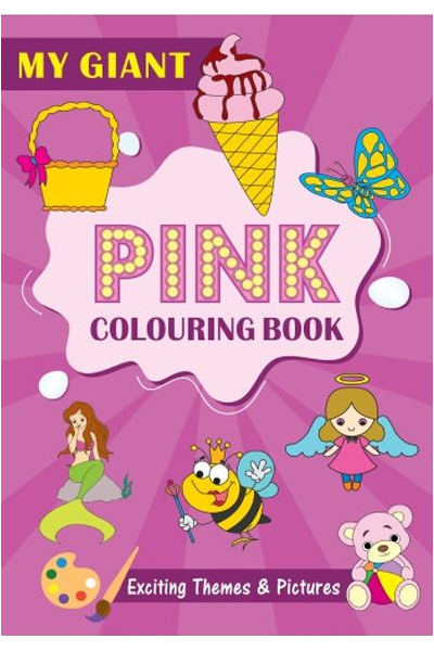 W:Simi:My Giant Pink Colouring Book