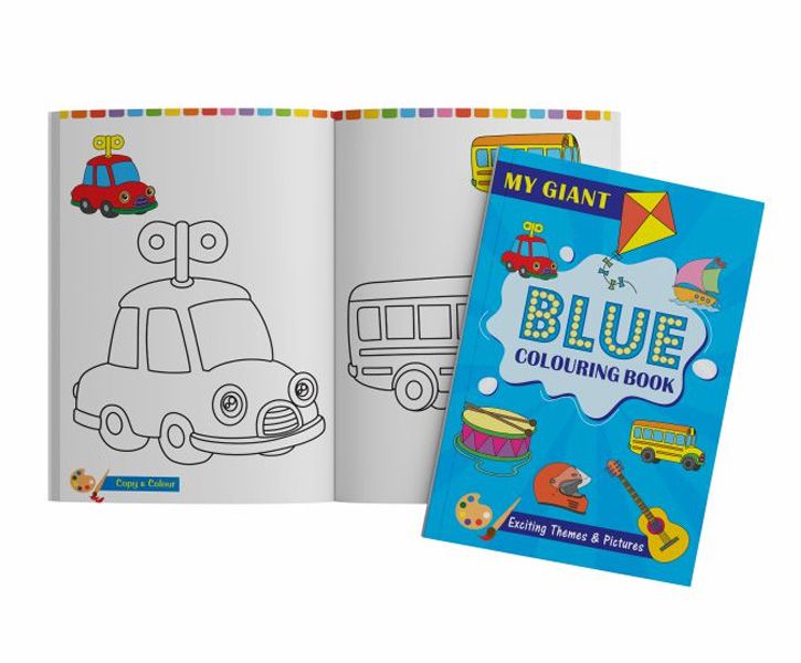 W:Simi:My Giant Blue Colouring Book image 3