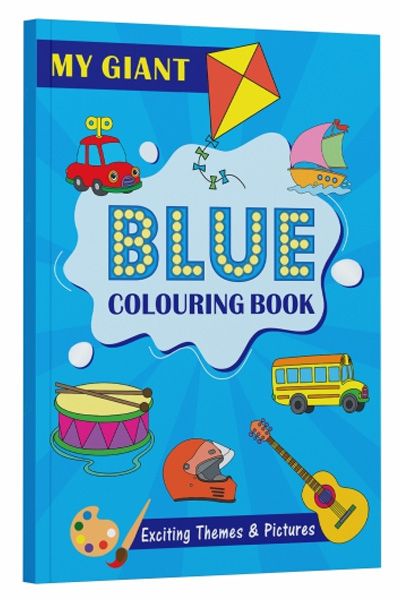 W:Simi:My Giant Blue Colouring Book image 2