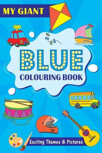 W:Simi:My Giant Blue Colouring Book
