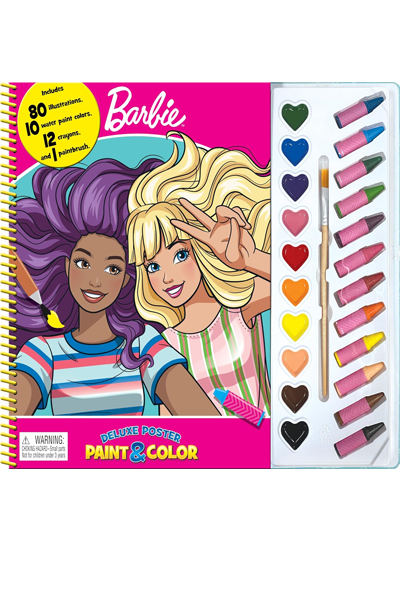 DELUXE POSTER PAINT & COLOR:BARBIE (STK) (BWD)