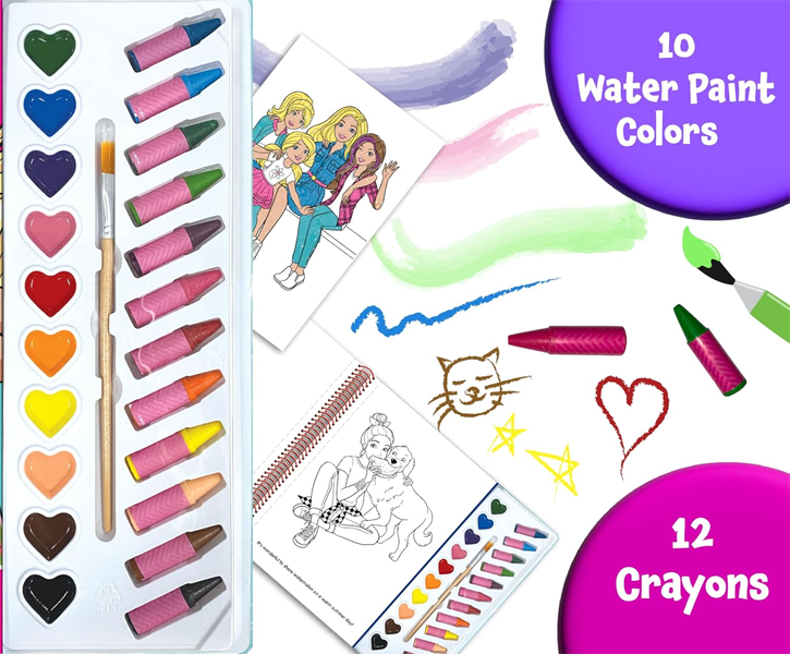 DELUXE POSTER PAINT & COLOR:BARBIE (STK) (BWD) image 3