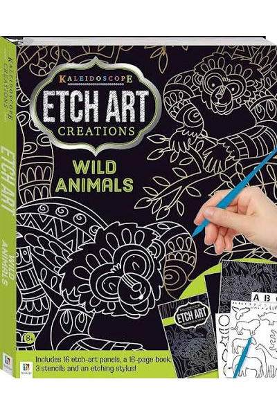 Kaleidoscope Etch Art Creations Wild Animals
