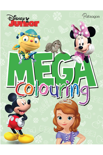 Disney Junior Mega Colouring Book