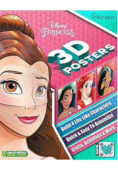 Disney Princess: Pop Heads - 3D Crafts