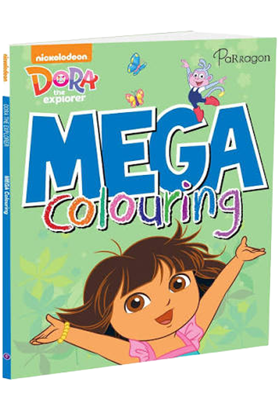 Dora The Explorer Mega Colouring image 3