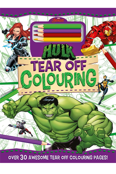 Marvel Hulk: Tear Off Activity Placemats