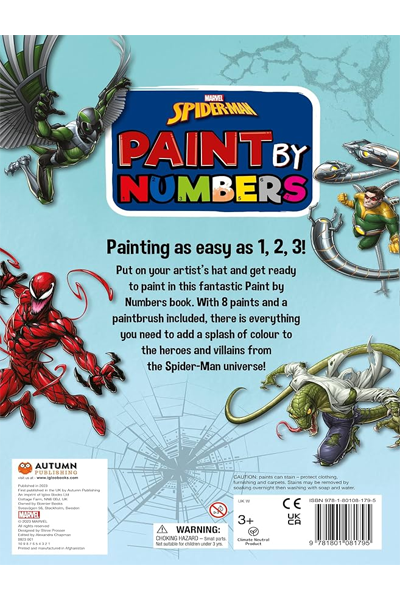 Marvel Spider-Man Paint By Numbers image 2