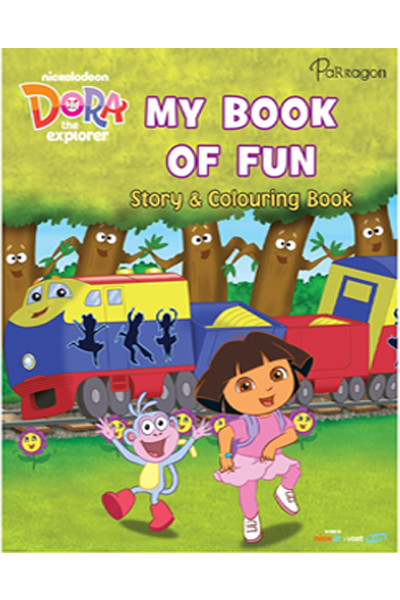 Dora the Explorer My Book of Fun Story & Colouring Book