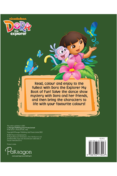 Dora the Explorer My Book of Fun Story & Colouring Book image 2