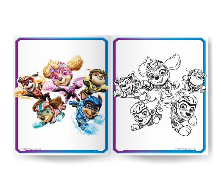 PAW Patrol Colouring Sticker and Activity image 4