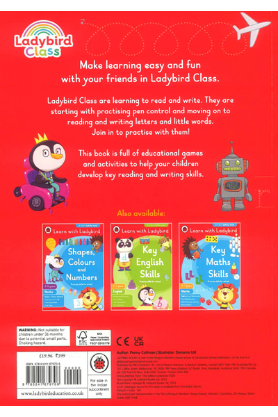 Learn With Ladybird: First Reading And Writing (3-5 Years) image 2