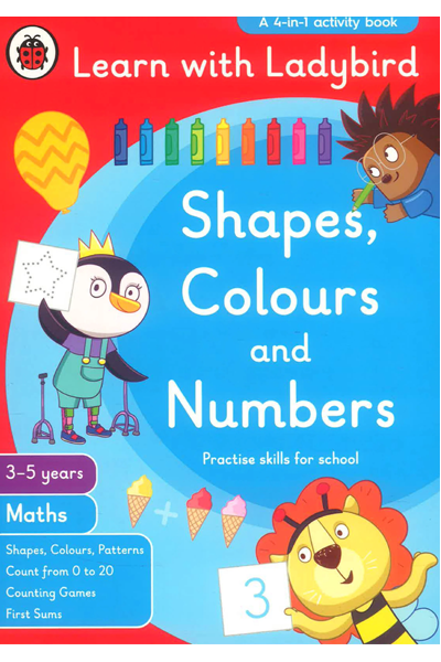 Learn With Ladybird – Shapes, Colours and Numbers (Practise skills for school)