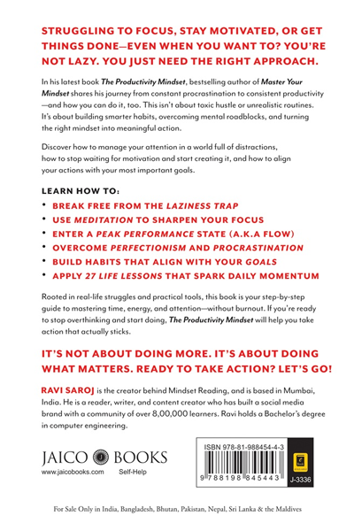 The Productivity Mindset: How to Improve Focus, Combat Laziness and Increase Productivity image 2