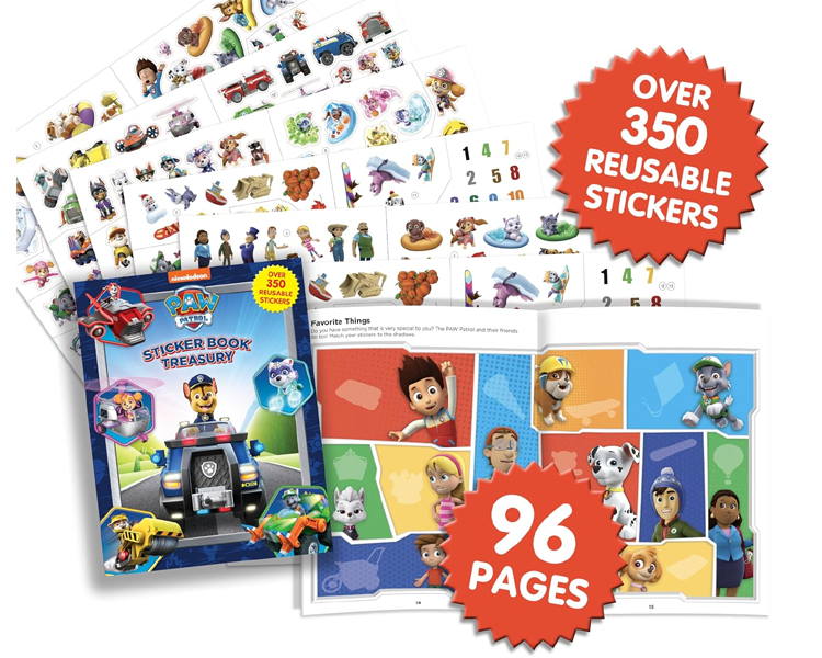 Paw Patrol Book Sticker Book Treasury image 4