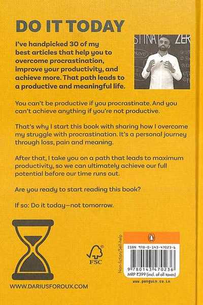 Do It Today: Overcome Procrastination, Improve Productivity and Achieve More Meaningful Things image 2