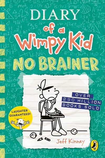 Diary of a Wimpy Kid: No Brainer (Book 18) (P/B)