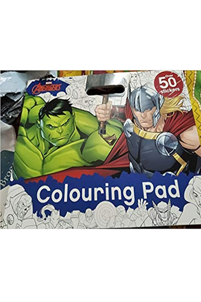 Marvel Avengers Colouring Pad