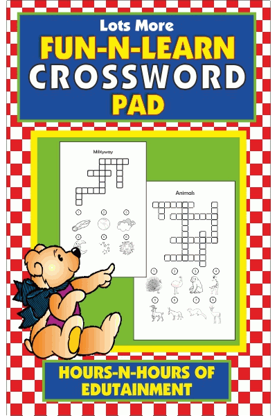 Fun -n-Learn Lots More Crossword Pad