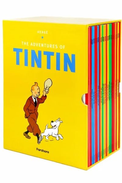 Tintin Paperback Boxed Set (23 titles)