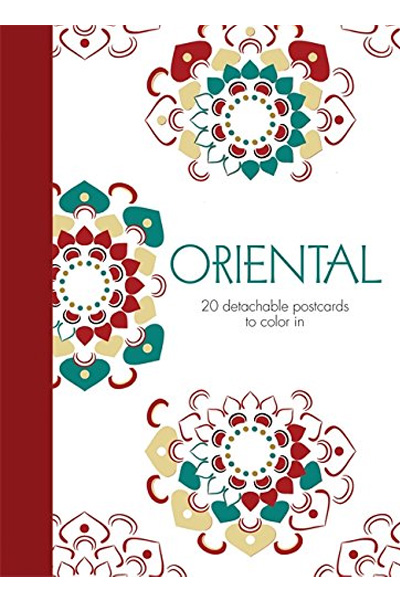 Oriental: 20 Detachable Postcards to Color in