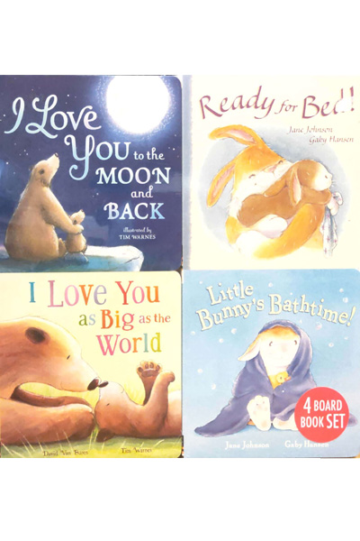 My First Board Book Library 2 (4 Book Set)